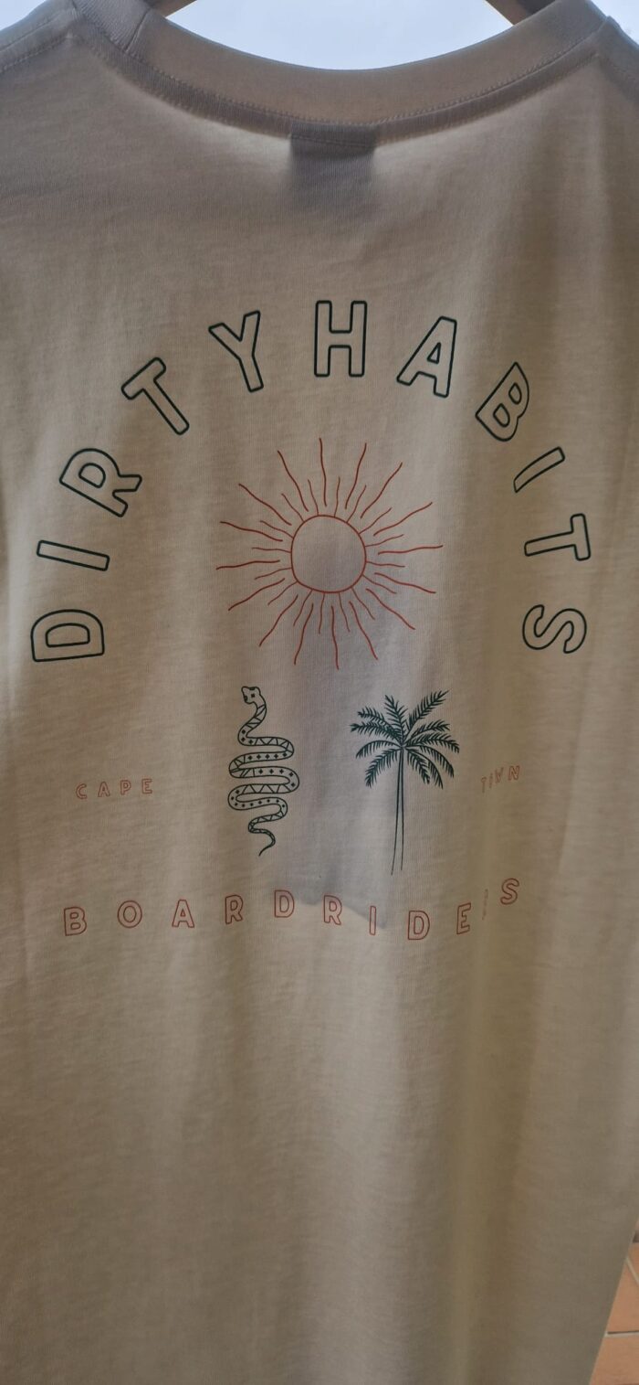 Dirty Habits Palm Snake Tee Shirt – Image 5