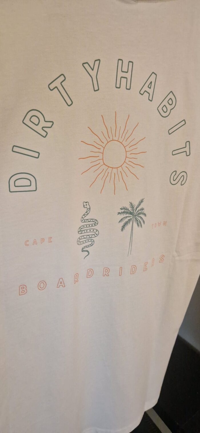 Dirty Habits Palm Snake Tee Shirt – Image 3