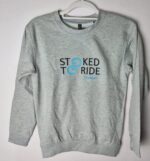 Sweat Enfant Stoked To Ride Brodé – Image 2