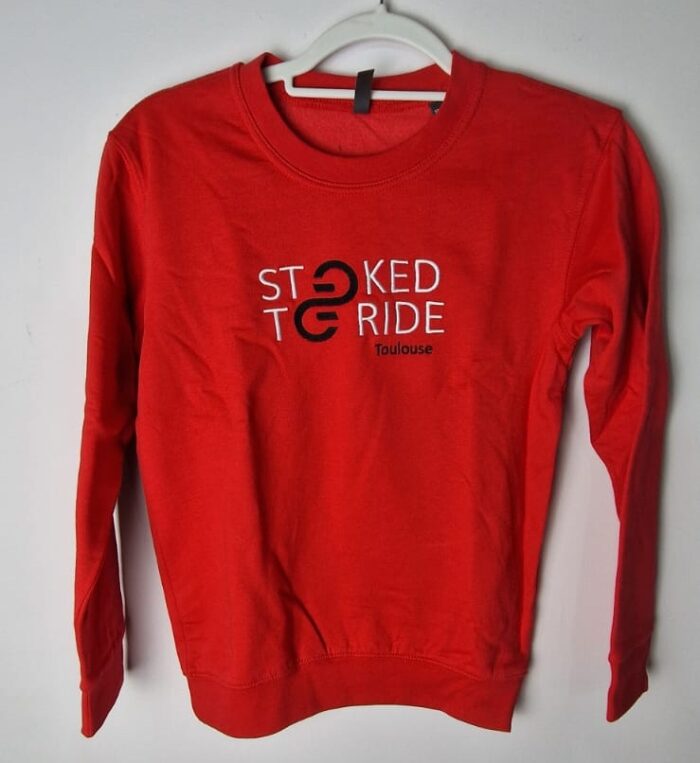 WhatsApp Image 2025-04-03 at 13.51.26 Sweat Enfant Stoked To Ride Brodé – Image 1