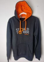 Hoodie Stoked To Ride Brodé