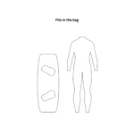 PL Kitesurf Boardbag Twintip Sport 140x45 – Image 3