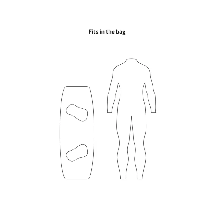 PL Kitesurf Boardbag Twintip Sport 140x45 – Image 3